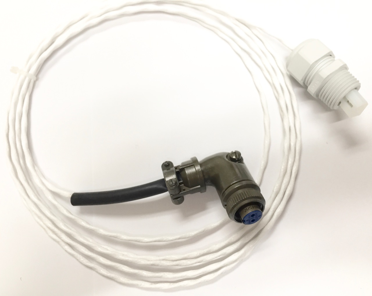 TI 10’ Hi-Temp Cable Assembly with 90° Amphenol Connector (10870-01/10)